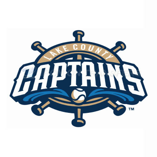 Lake County Captains Iron-on Stickers (Heat Transfers)NO.8114